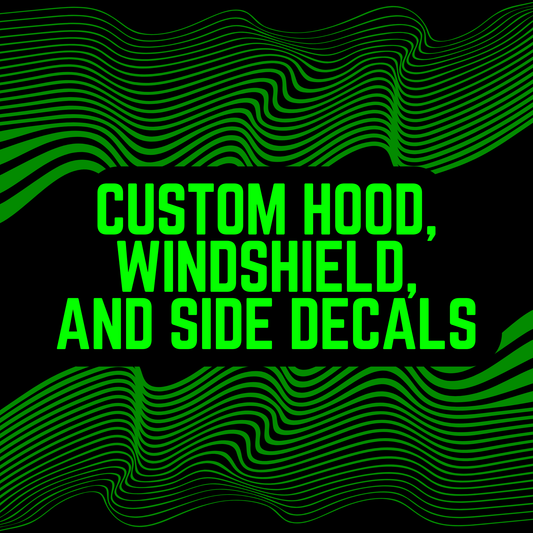 Custom Hood, Windshield, or Side - Remi Graphix